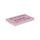 Aykasa Faltkiste Mini in Cherry Blossom (Rosa), stapelbare Klappbox – ROSA ECK