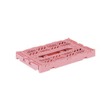 Aykasa Faltkiste Mini in Strawberry Milk (Rosa), stapelbare Klappbox – ROSA ECK