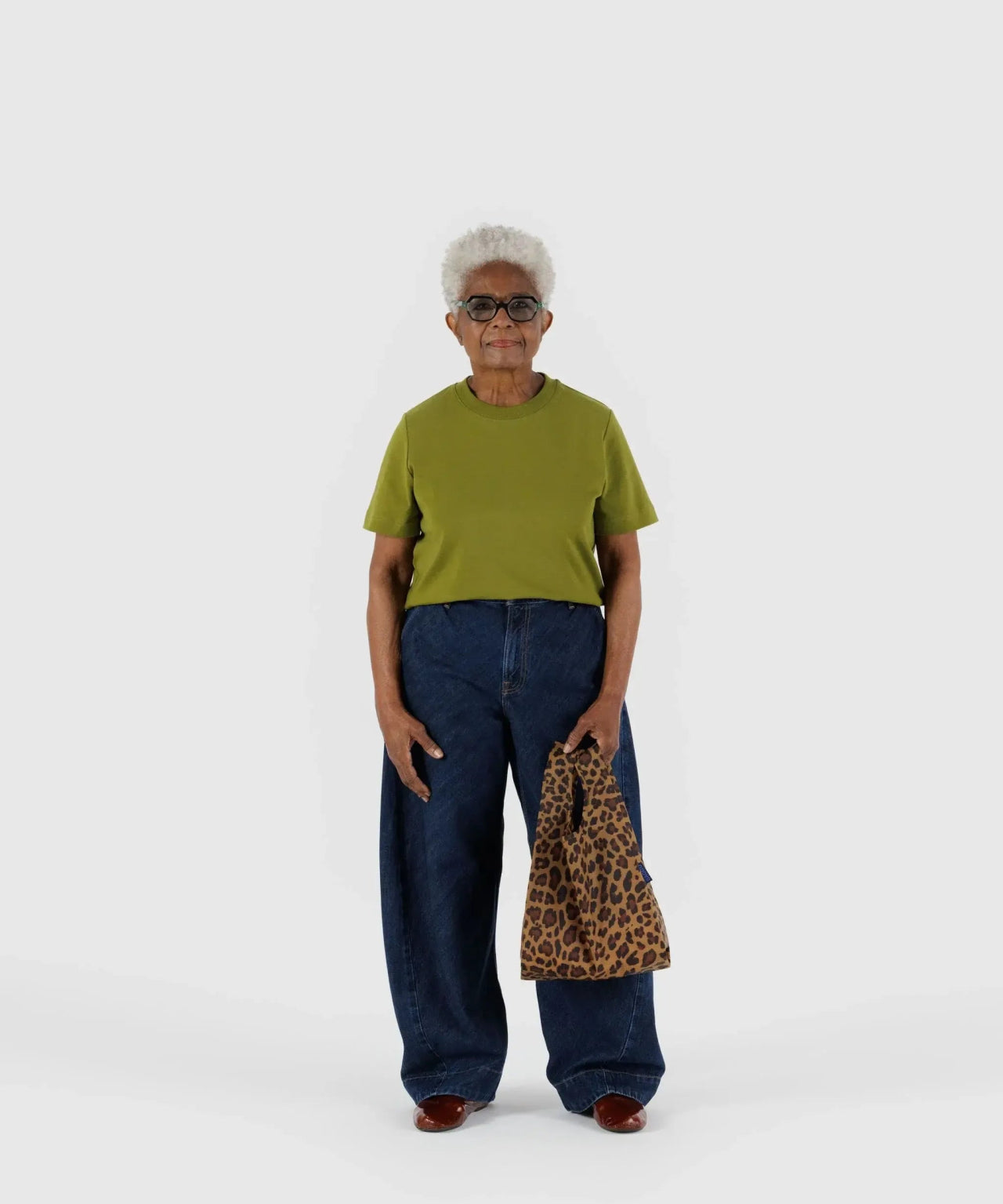 BAGGU - BABY BAGGU Einkaufstasche • Leopard - Tasche - ROSA ECK Concept Store