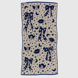 BAGGU - BAGGU Badetuch aus Bio - Baumwolle • Cherub Bows - Handtuch - ROSA ECK Concept Store