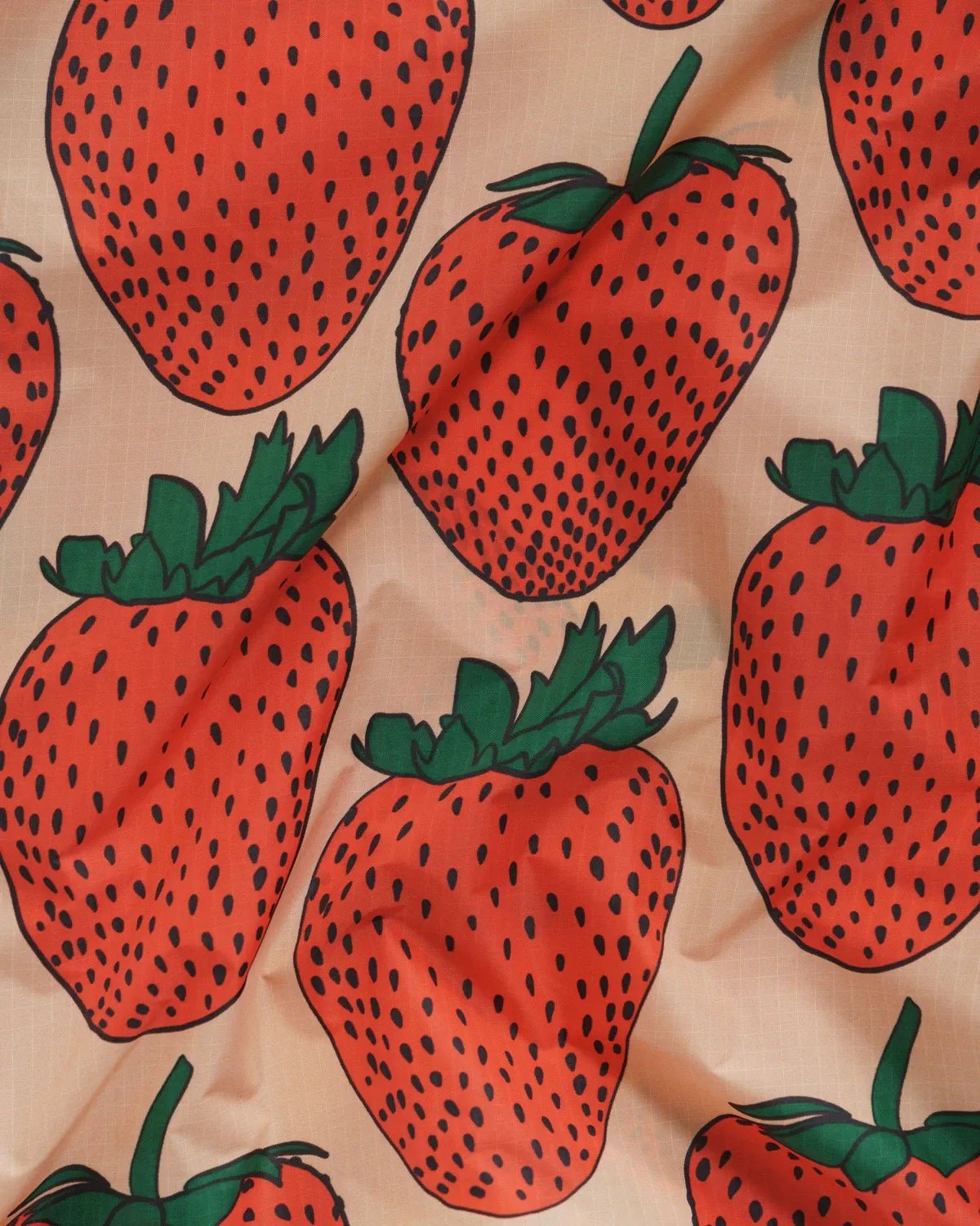 BAGGU - BIG BAGGU Große Einkaufstasche • Strawberry - Tasche - ROSA ECK