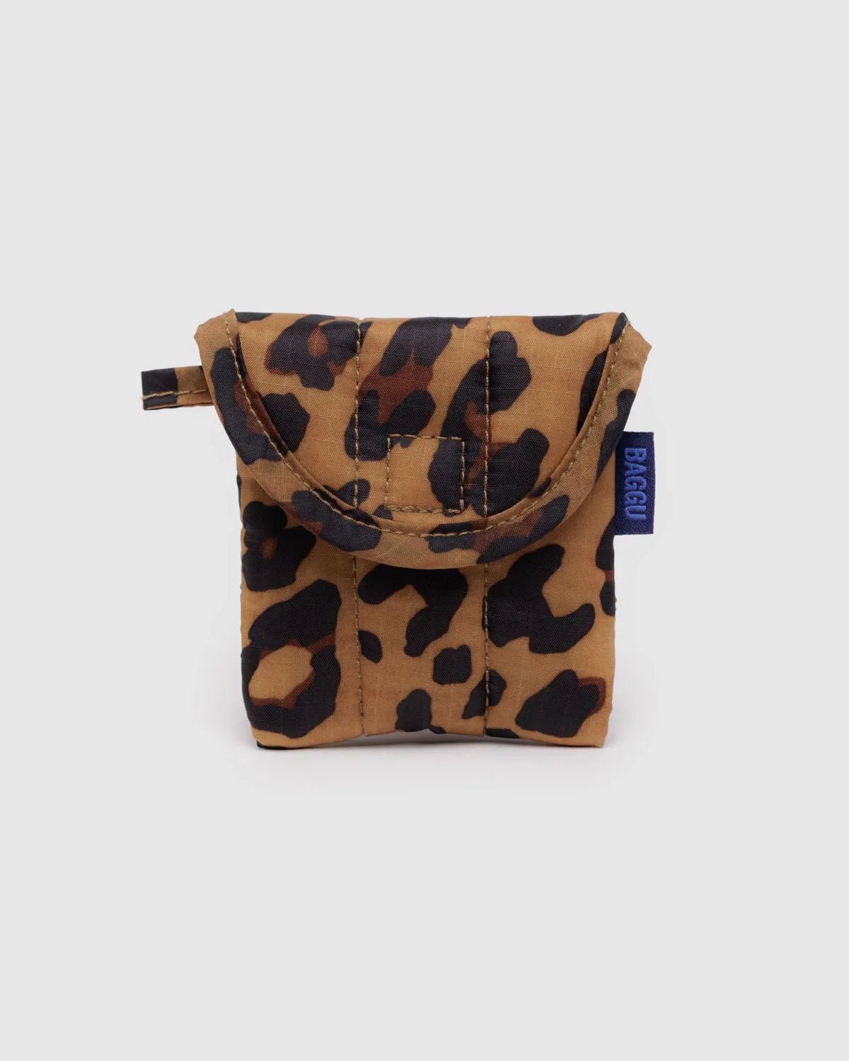 BAGGU - PUFFY Kopfhörer - Etui • Leopard - Kopfhörer - Etui - ROSA ECK