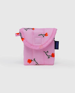 BAGGU - PUFFY Kopfhörer - Etui • Painted Wildflower - Kopfhörer - Etui - ROSA ECK