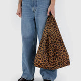 BAGGU - STANDARD BAGGU Einkaufstasche | Leopard - ROSA ECK - 