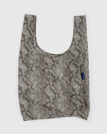 BAGGU - STANDARD BAGGU Einkaufstasche • Snakeskin - Tasche - ROSA ECK