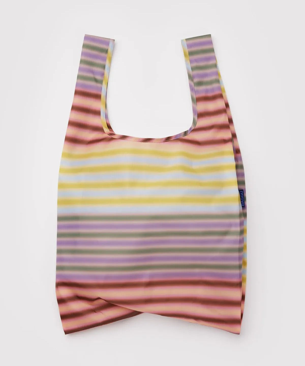 BAGGU - STANDARD BAGGU Tasche • Gradient Stripe Multi - ROSA ECK