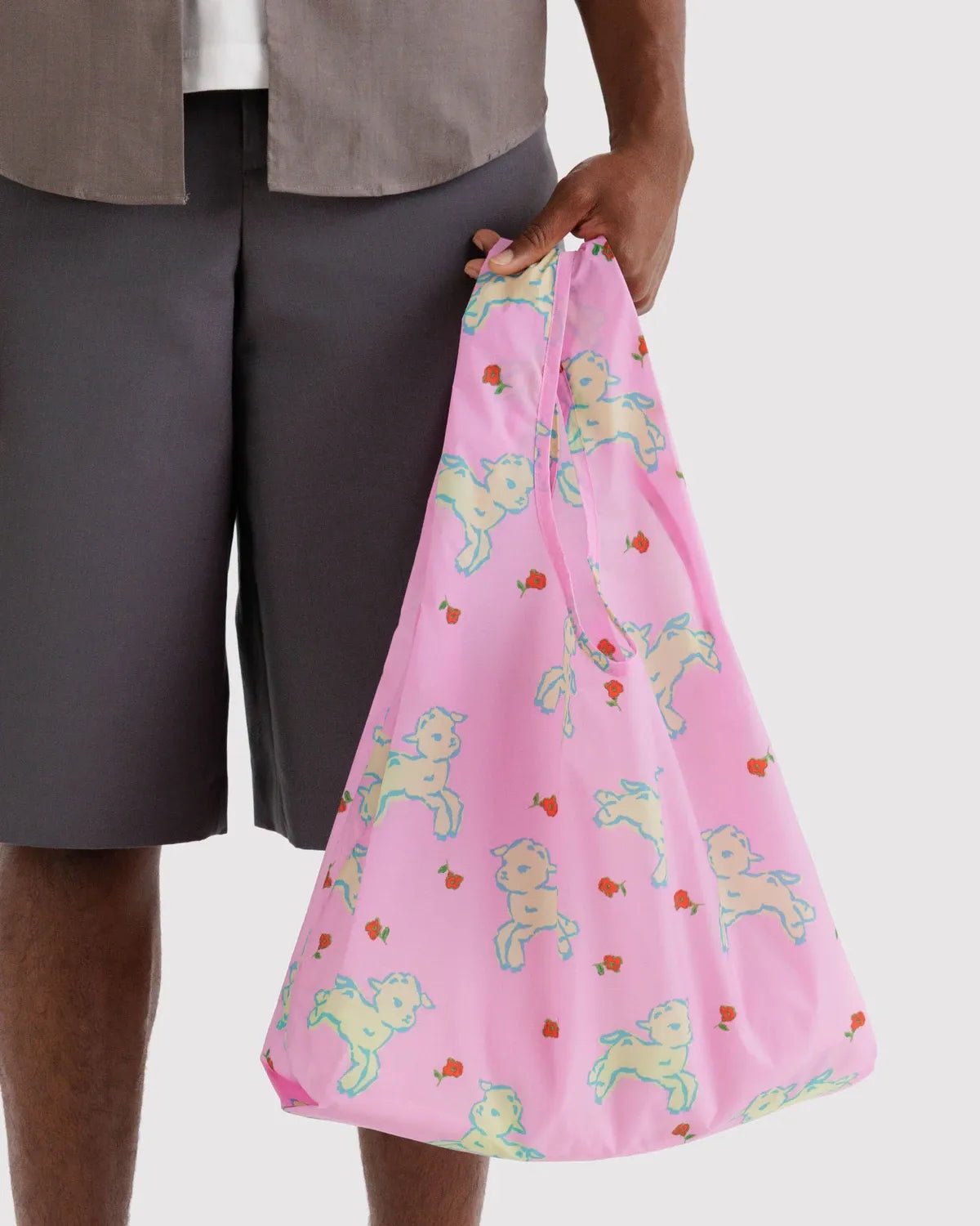 BAGGU - STANDARD BAGGU Tasche • Lambs - ROSA ECK