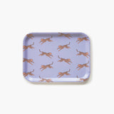 BLU KAT - LILAC LEOPARD Serviertablett (27 × 20 cm) - Serviertablett - ROSA ECK Concept Store