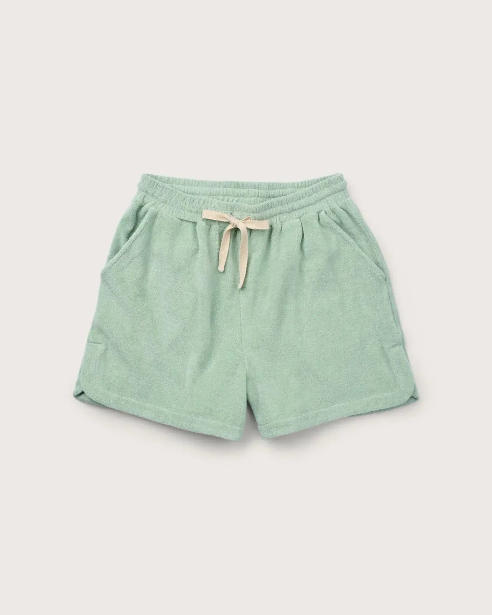 BONGUSTA - NARAM Gym Shorts • silver sage - Short - ROSA ECK Concept Store