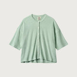 BONGUSTA - NARAM Oversized Shirt • silver sage - Shirt - ROSA ECK Concept Store