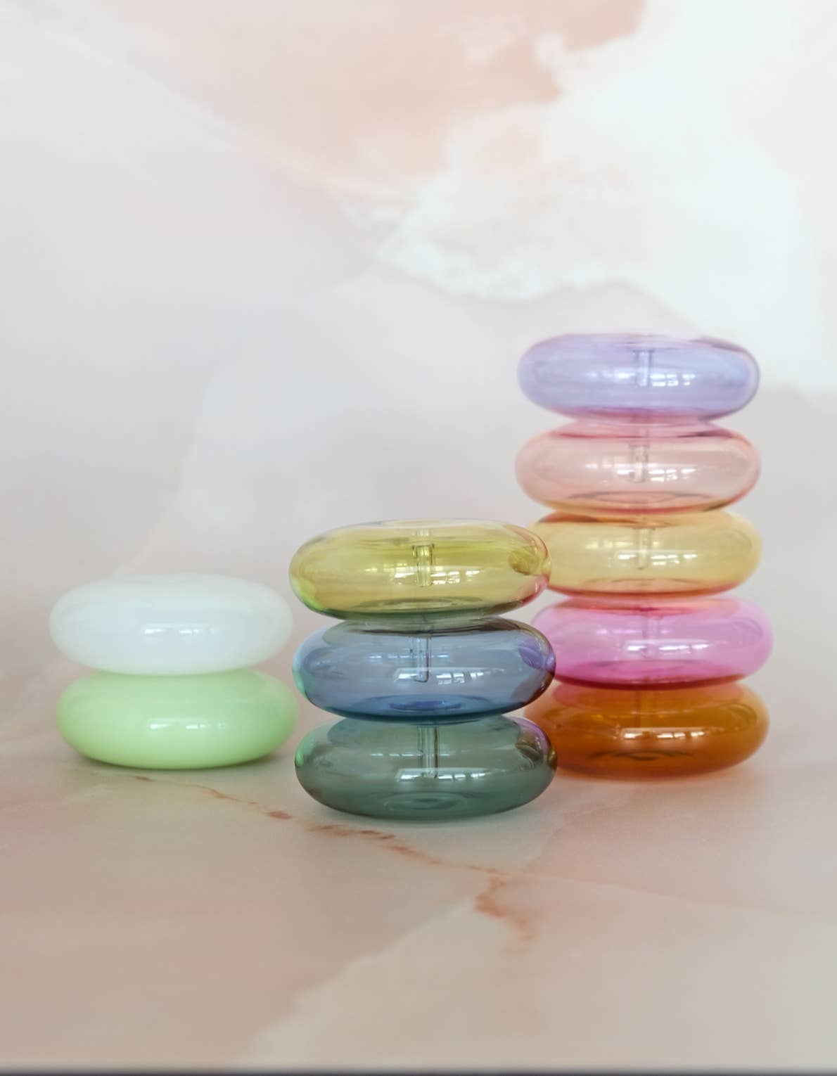 BOTANICA - BUBBLE Räucherstäbchenhalter • Lavender - ROSA ECK