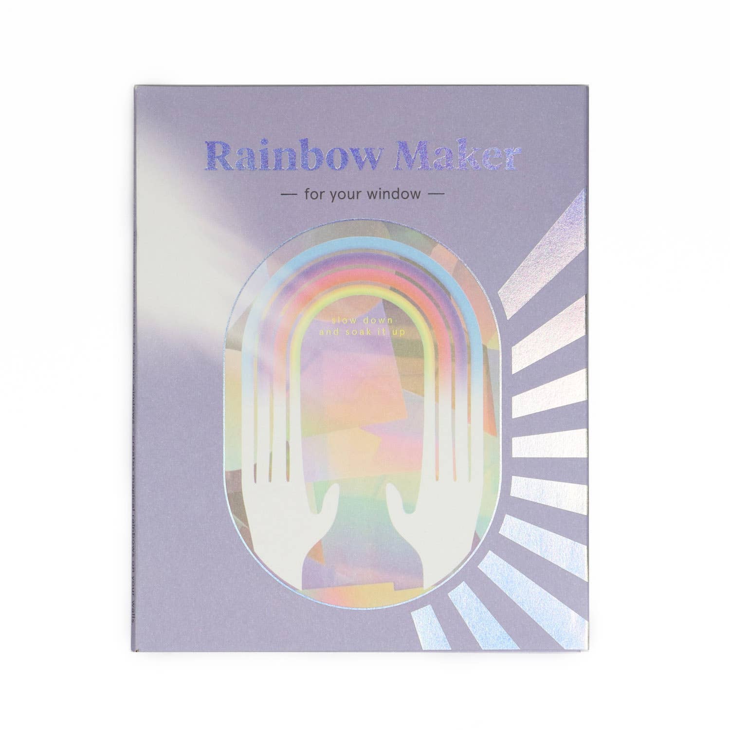 Botanopia - Suncatcher Fenster - Sticker • Slow down and soak it up - ROSA ECK