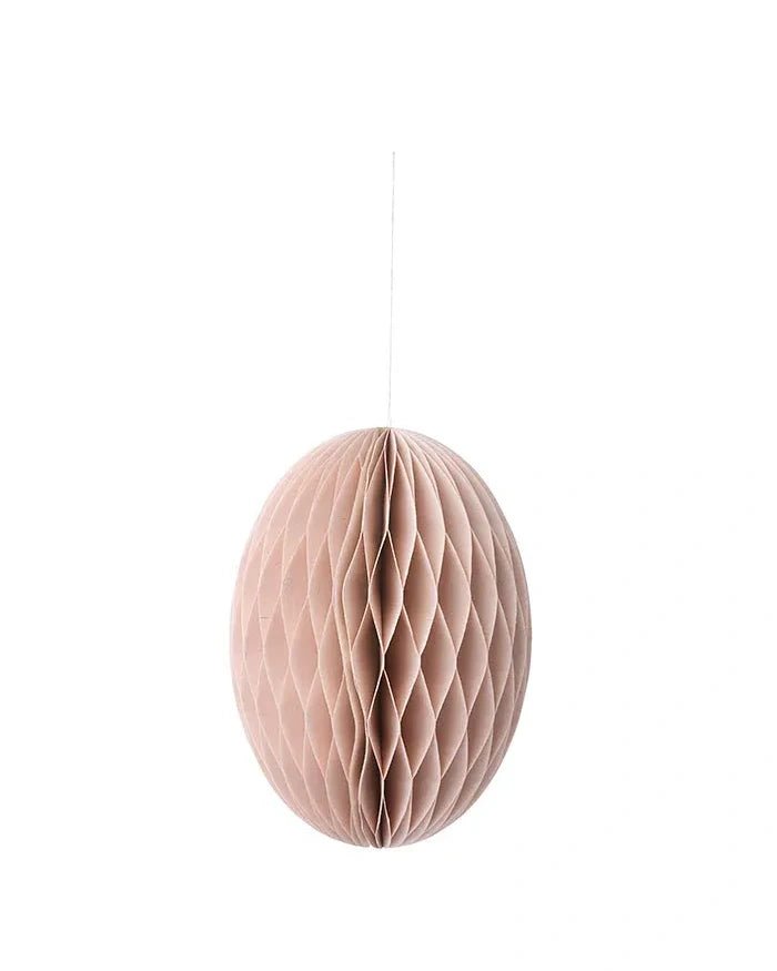 Bungalow - Osterei aus Papier XXL • Powder - ROSA ECK