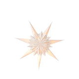 Bungalow - Papierstern Eris • Weiß (⌀ 50 cm) - Papierstern - ROSA ECK
