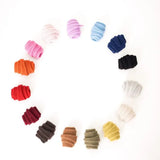 Calie Paris - Kleiner Strickschal • Weiß - ROSA ECK