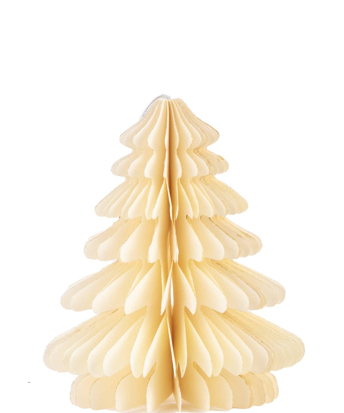 coopz - Papiertanne rund zum Aufstellen (H 15 cm) • Creme - ROSA ECK