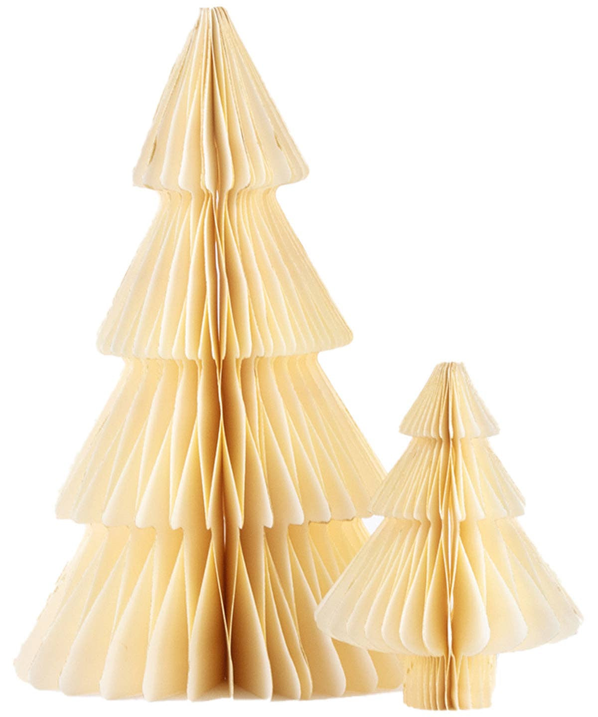 coopz - Papiertanne spitz zum Aufstellen (H 15 cm) • Creme - ROSA ECK