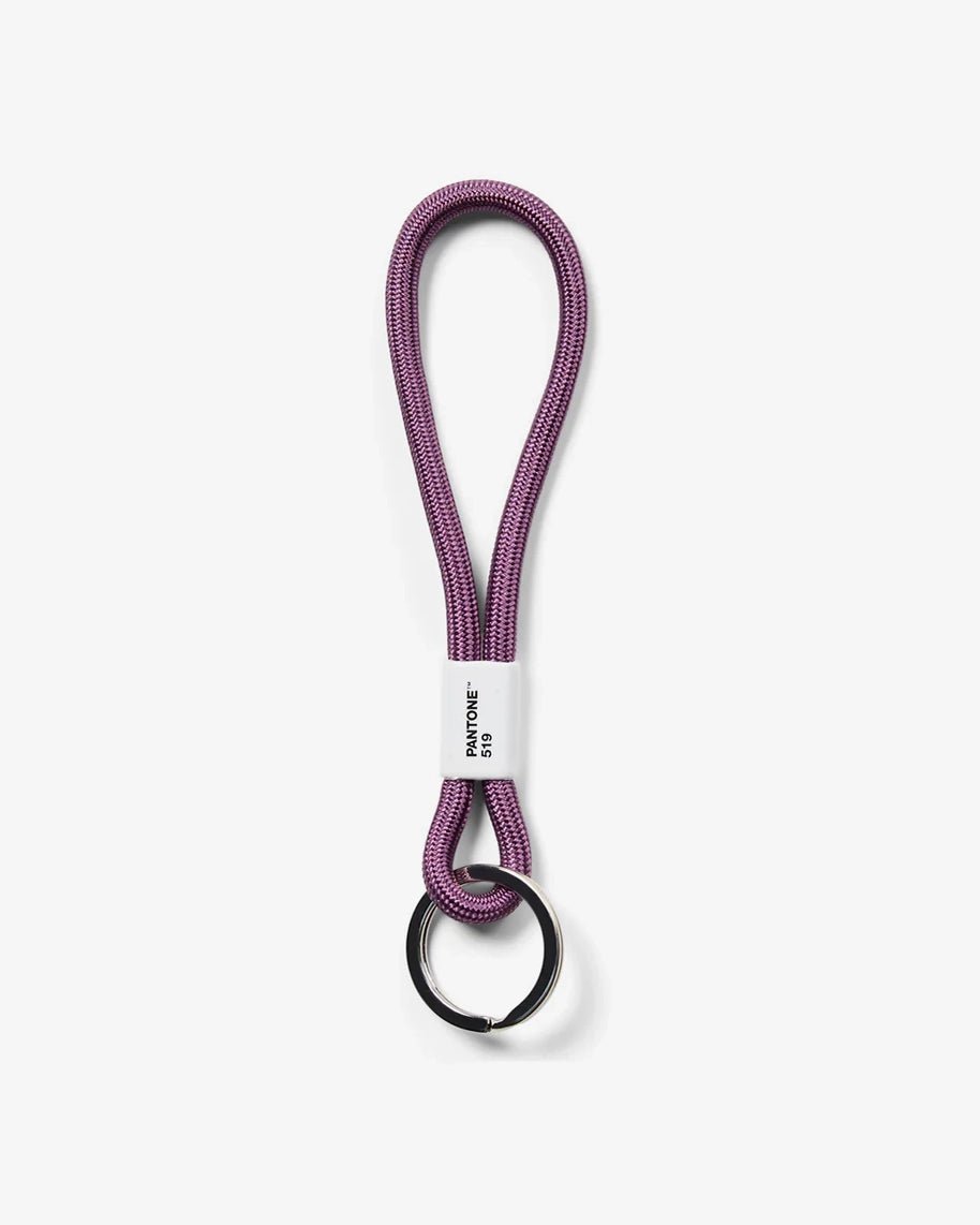 Copenhagen Design - PANTONE Schlüsselanhänger Kurz | Violet 519 - Schlüsselanhänger - ROSA ECK - 