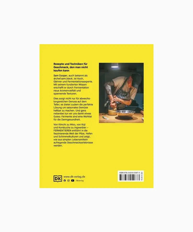 DK Verlag - FERMENTIEREN Kochbuch - ROSA ECK