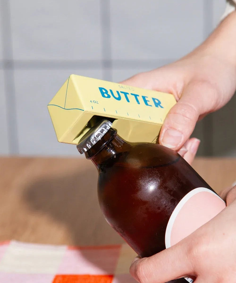 DOIY - BUTTER Flaschenöffner - Küchenzubehör - ROSA ECK