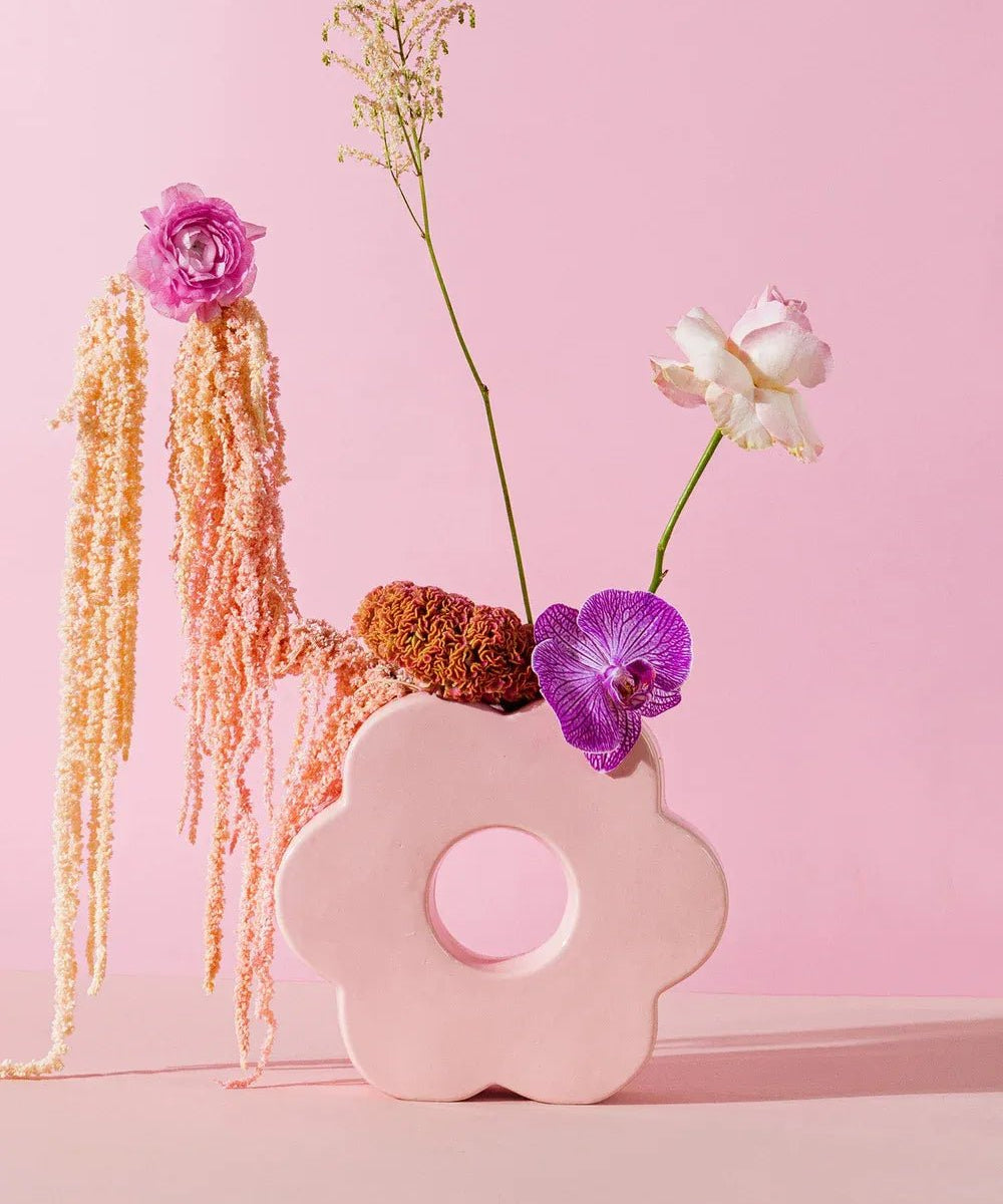 DOIY - DAISY Vase | Pink - ROSA ECK Concept Store
