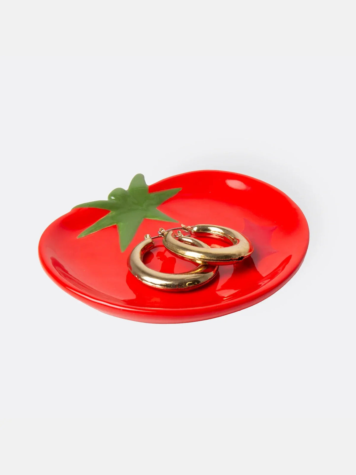 DOIY - DOLCE VITA TOMATO Schmucktablett (XS) - Tablett - ROSA ECK