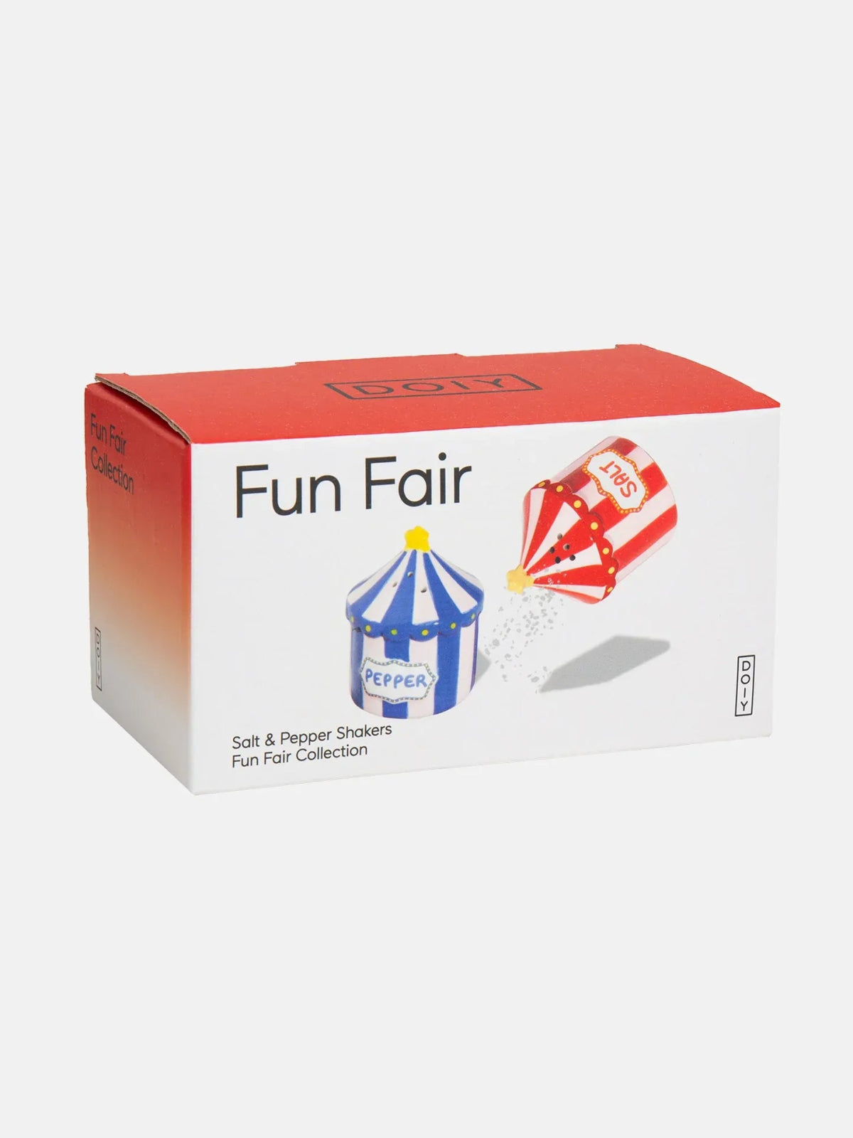DOIY - FUNFAIR Salz - und Pfefferstreuer (2er - Set) - Salz - & Pfefferstreuer - ROSA ECK