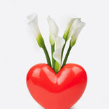 DOIY - LOVE Vase • Rot - Vase - ROSA ECK