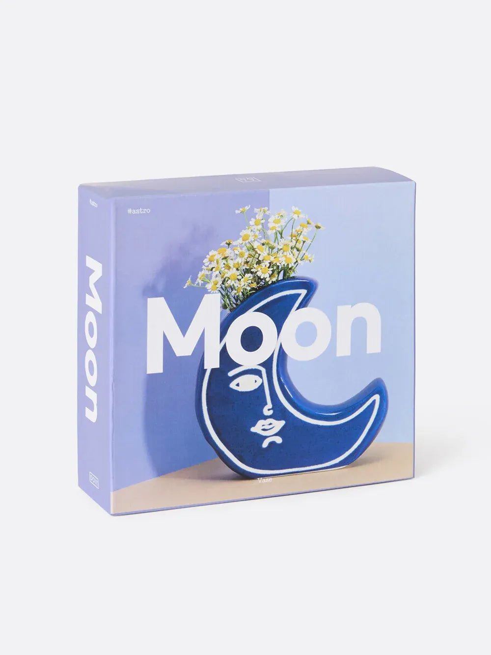 DOIY - MOON Vase | Blue - ROSA ECK Concept Store