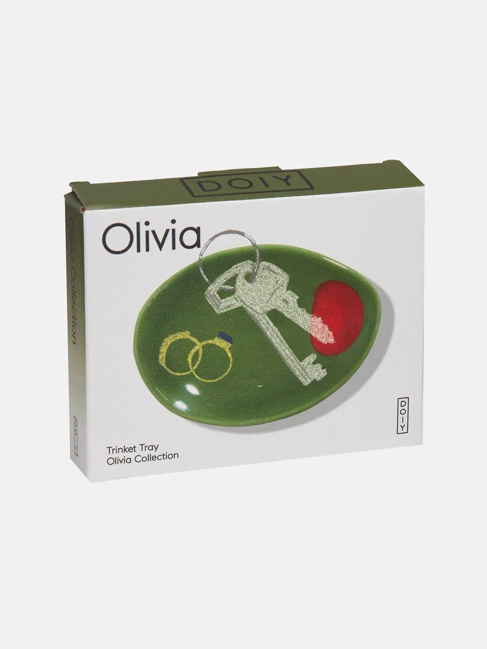 DOIY - OLIVIA Schmucktablett (XS) - Tablett - ROSA ECK