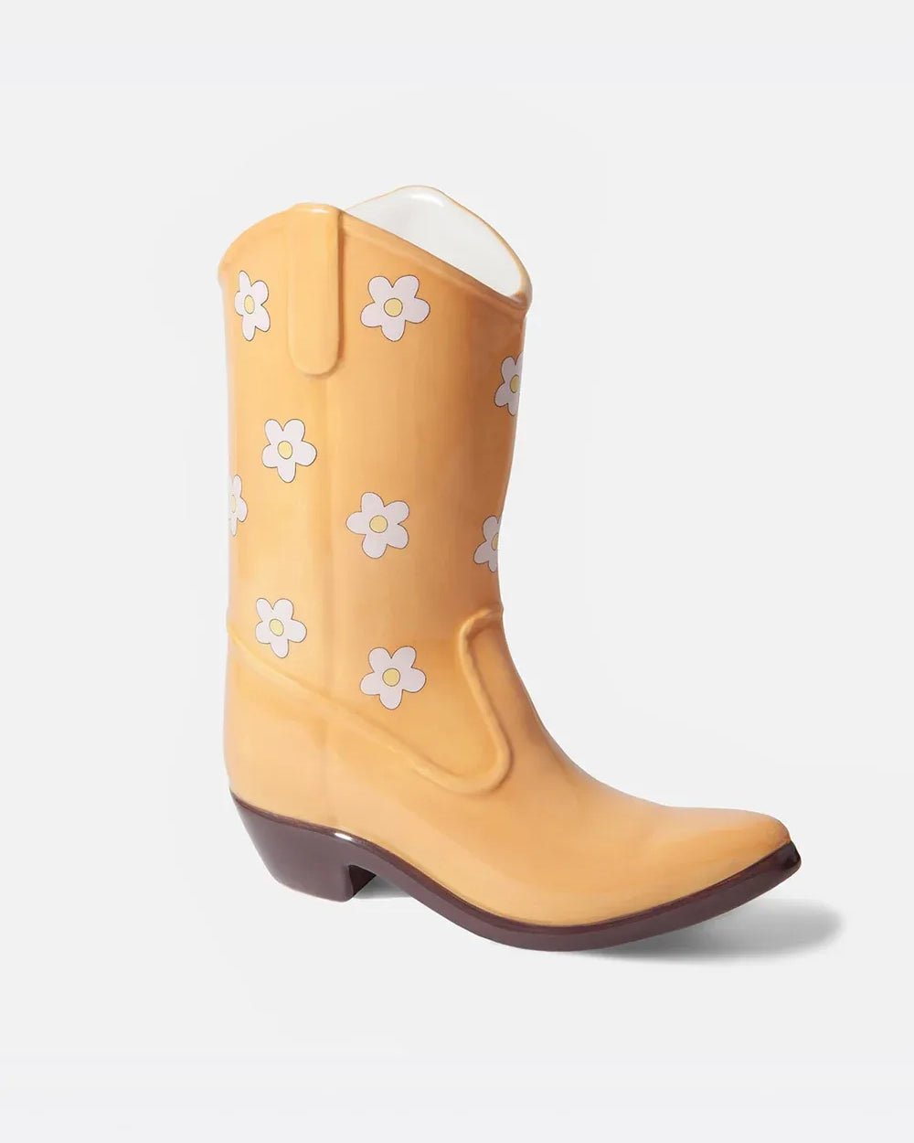 DOIY - RODEO BOOT Vase (L) • Yellow - Vase - ROSA ECK Concept Store