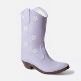 DOIY - RODEO COWBOY BOOT Vase | Lilac - ROSA ECK - Flieder, Lila, Stiefel