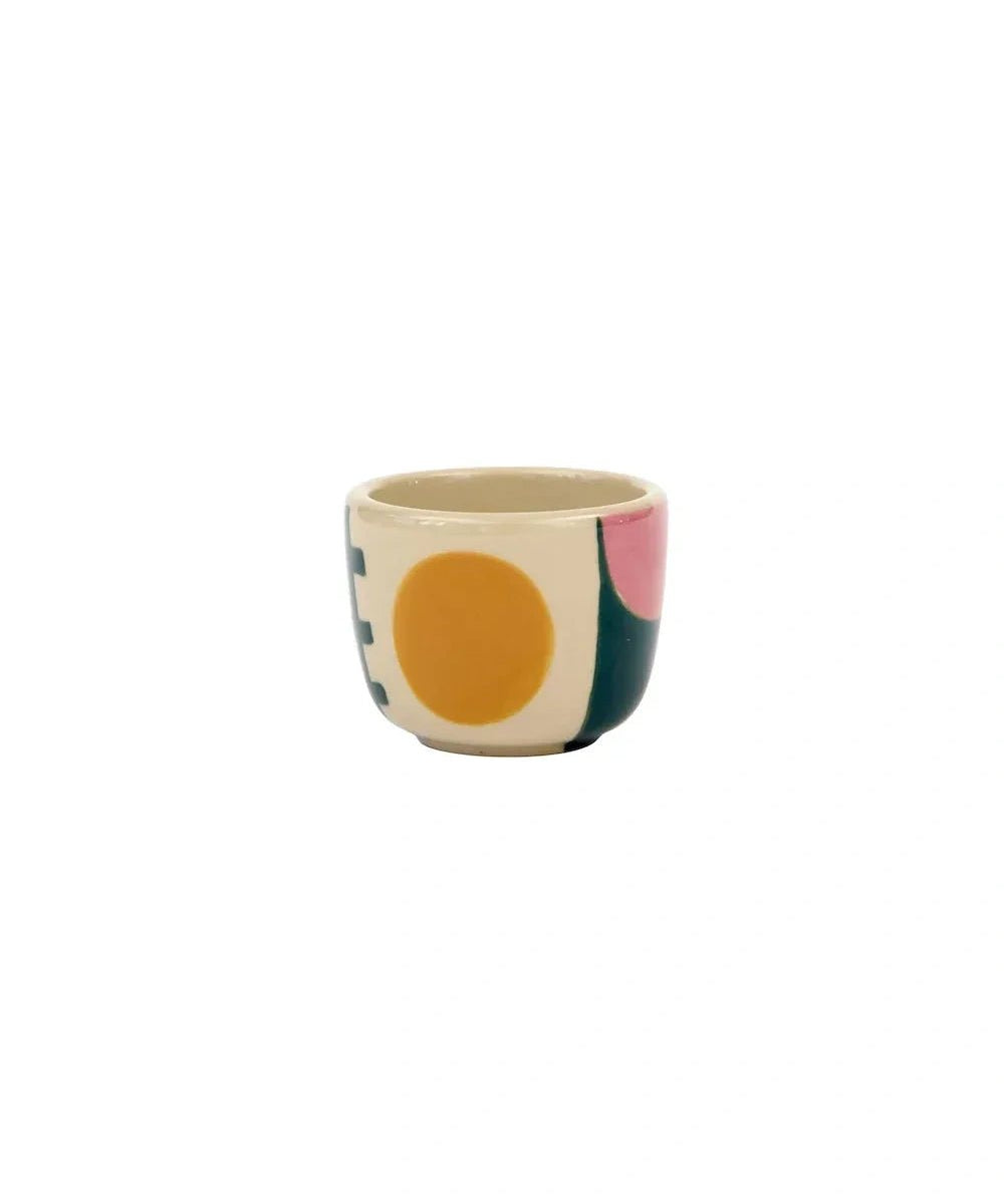 Donna Wilson - GLYPHA Espressotasse/Dippschale - Espressotasse - ROSA ECK