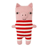 Donna Wilson - MITCH PIG Stofftier Schweinchen - Stofftier - ROSA ECK