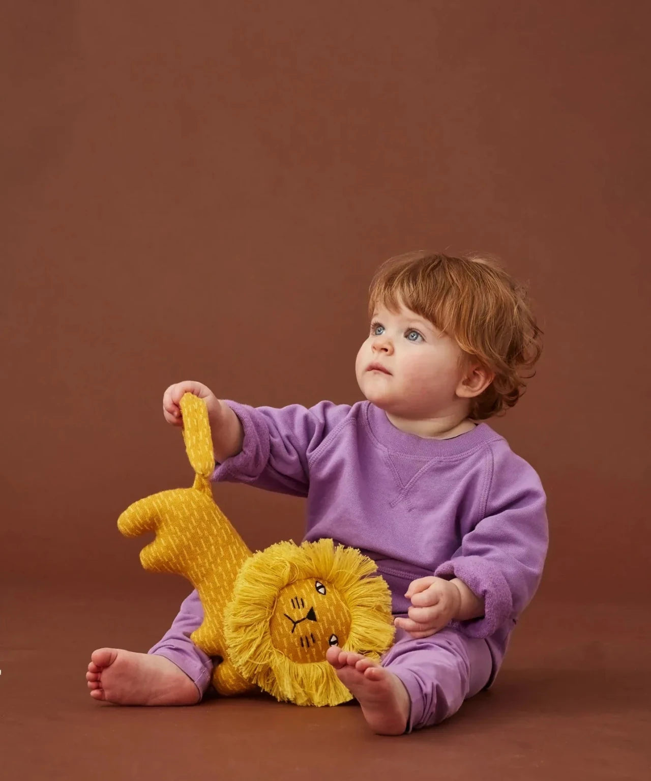 Donna Wilson - RONNIE LION Stofftier Löwe - Stofftier - ROSA ECK