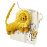 Donna Wilson - RONNIE LION Stofftier Löwe - Stofftier - ROSA ECK