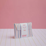 ECKE - Geldbeutel • Blau Streifen - Geldbeutel - ROSA ECK