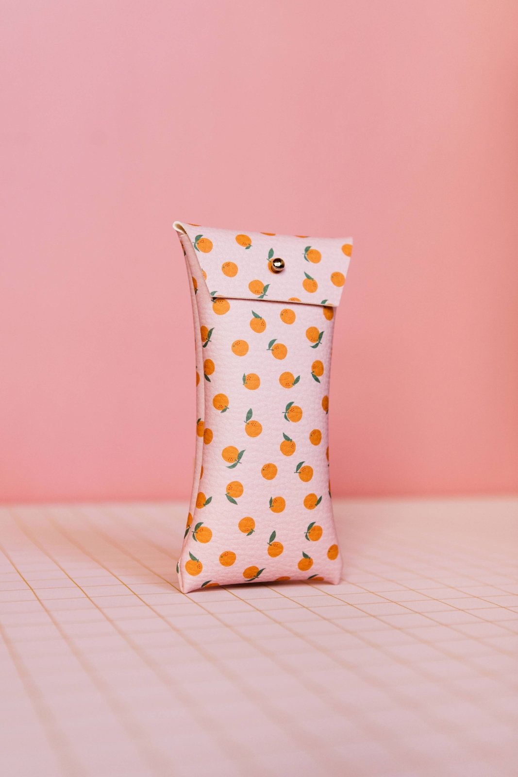ECKE - NARANJAS Brillen - Etui • Orangen - Pink - Brillen - Etui - ROSA ECK Concept Store