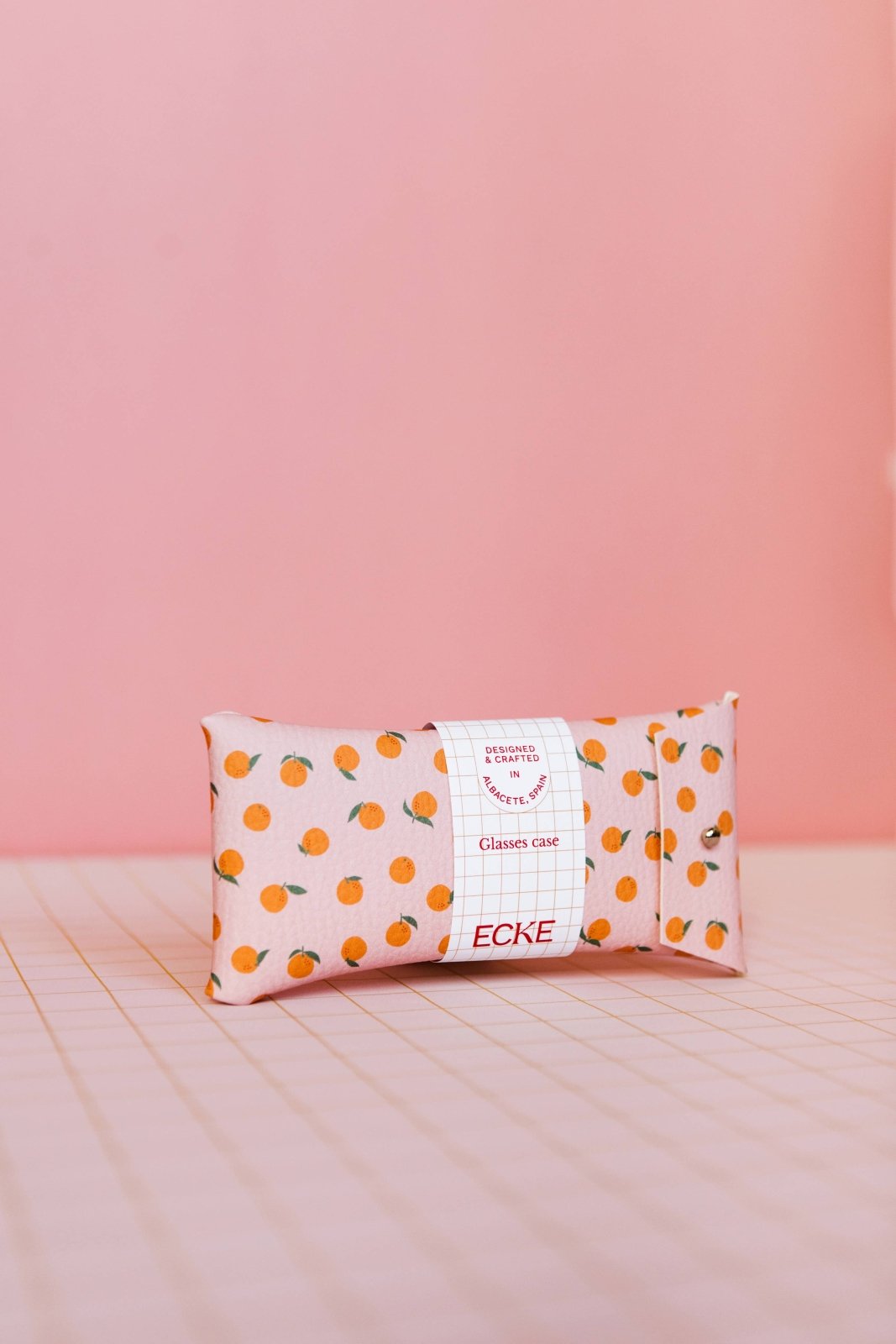 ECKE - NARANJAS Brillen - Etui • Orangen - Pink - Brillen - Etui - ROSA ECK Concept Store