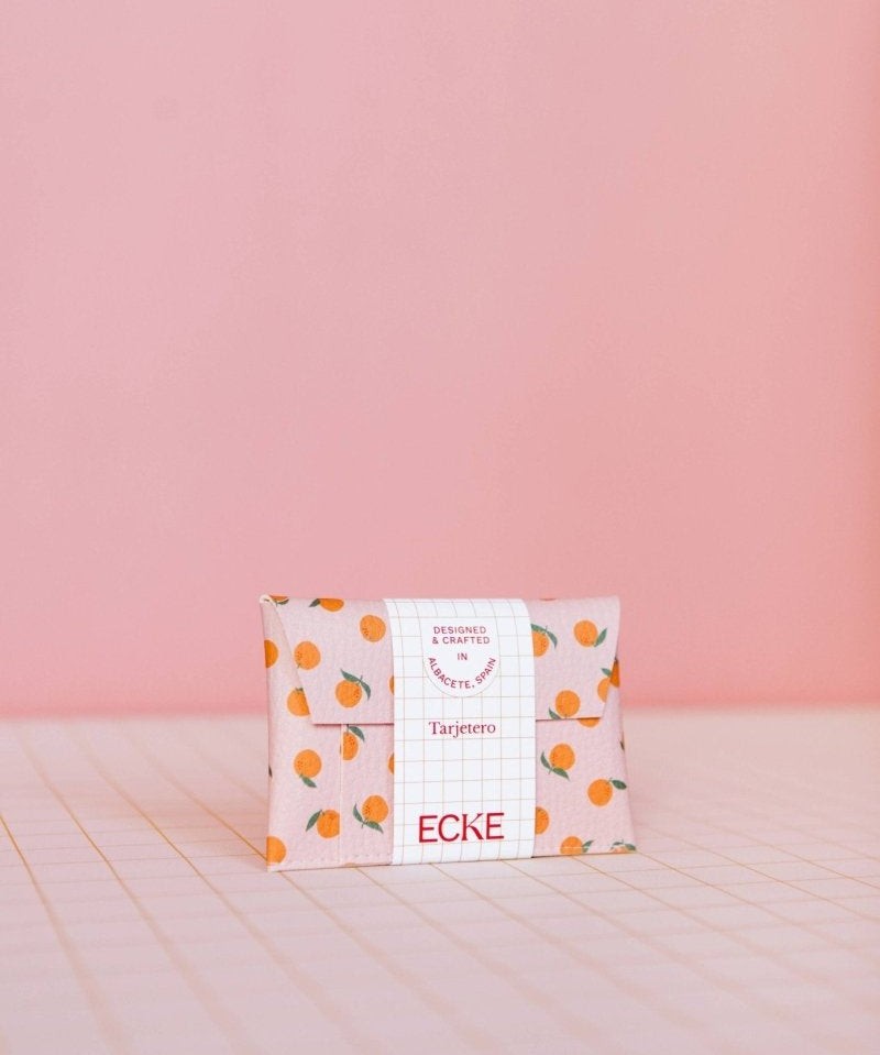 ECKE - NARANJAS Mini Geldbeutel | Klick | Orangen Rosa - ROSA ECK - Orangen, ,