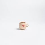 Egg Back Home - COZY HEARTS Espresso - Kaffeeball - Tasse (90 ml) (Limited Edition) - ROSA ECK