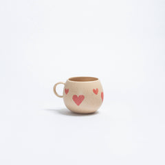 Egg Back Home - COZY HEARTS Große Tasse (500 ml) (Limited Edition) - ROSA ECK - Ball, ,