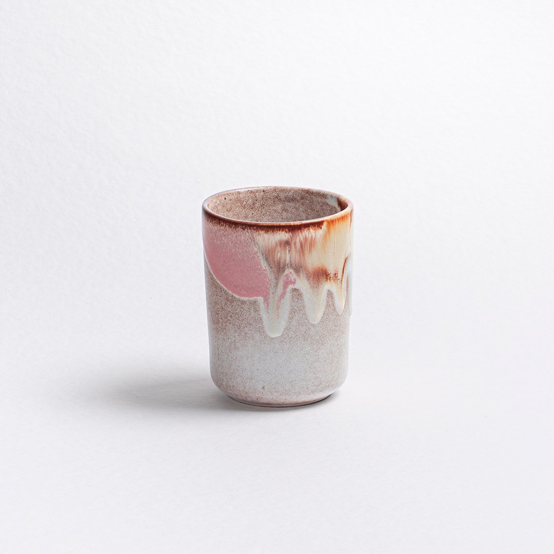 Egg Back Home - MELTING ICE CREAM Becher (260 ml) - ROSA ECK - dipped, ,