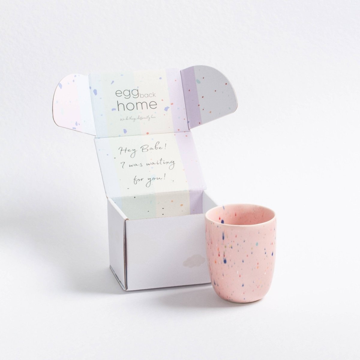 Egg Back Home - NEW PARTY Becher (220 ml) Grün - ROSA ECK - Grün, ,