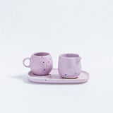 Egg Back Home - NEW PARTY Espressotasse Rund (90 ml) Flieder - ROSA ECK - Flieder, ,