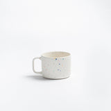 Egg Back Home - NEW PARTY Große Tasse (450 ml) | Weiß - ROSA ECK - , ,