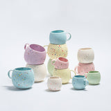 Egg Back Home - NEW PARTY Tasse (250 ml) Weiß - ROSA ECK - Weiß, ,