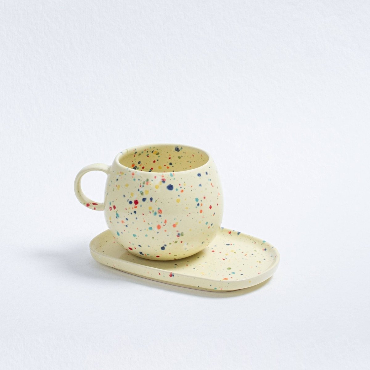 Egg Back Home - NEW PARTY Tasse (500 ml) Gelb - ROSA ECK - Gelb, ,
