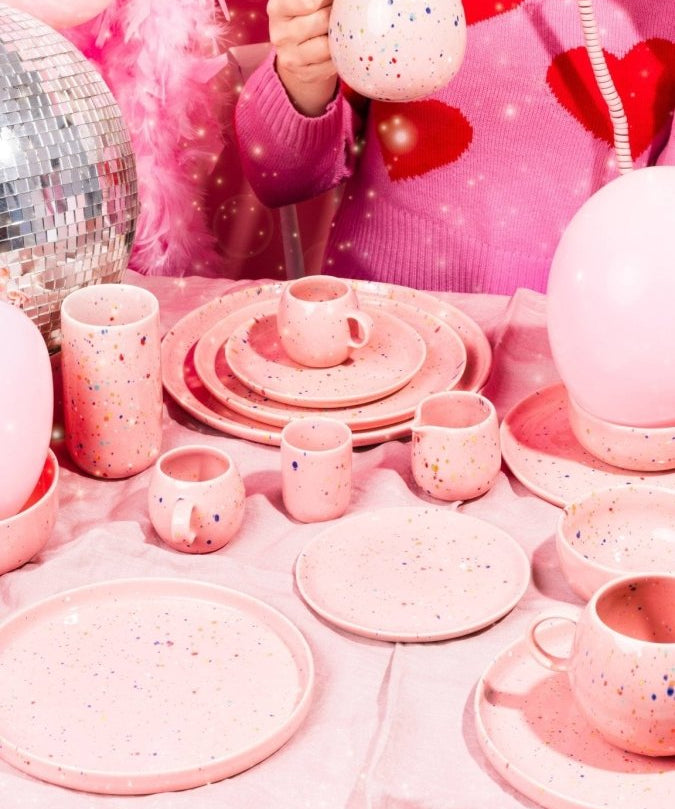 Egg Back Home - NEW PARTY Tasse (500 ml) Rosa - ROSA ECK - Rosa, ,