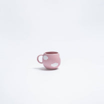 Egg Back Home - PINK CLOUD Becher Rund (250 ml) - Kaffee - und Teetasse - ROSA ECK Concept Store